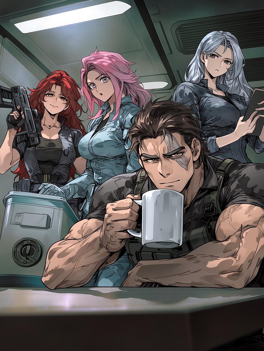 Jaxon, Lyra, Blaze & Echo - Your Chaotic Starship Family thumbnail
