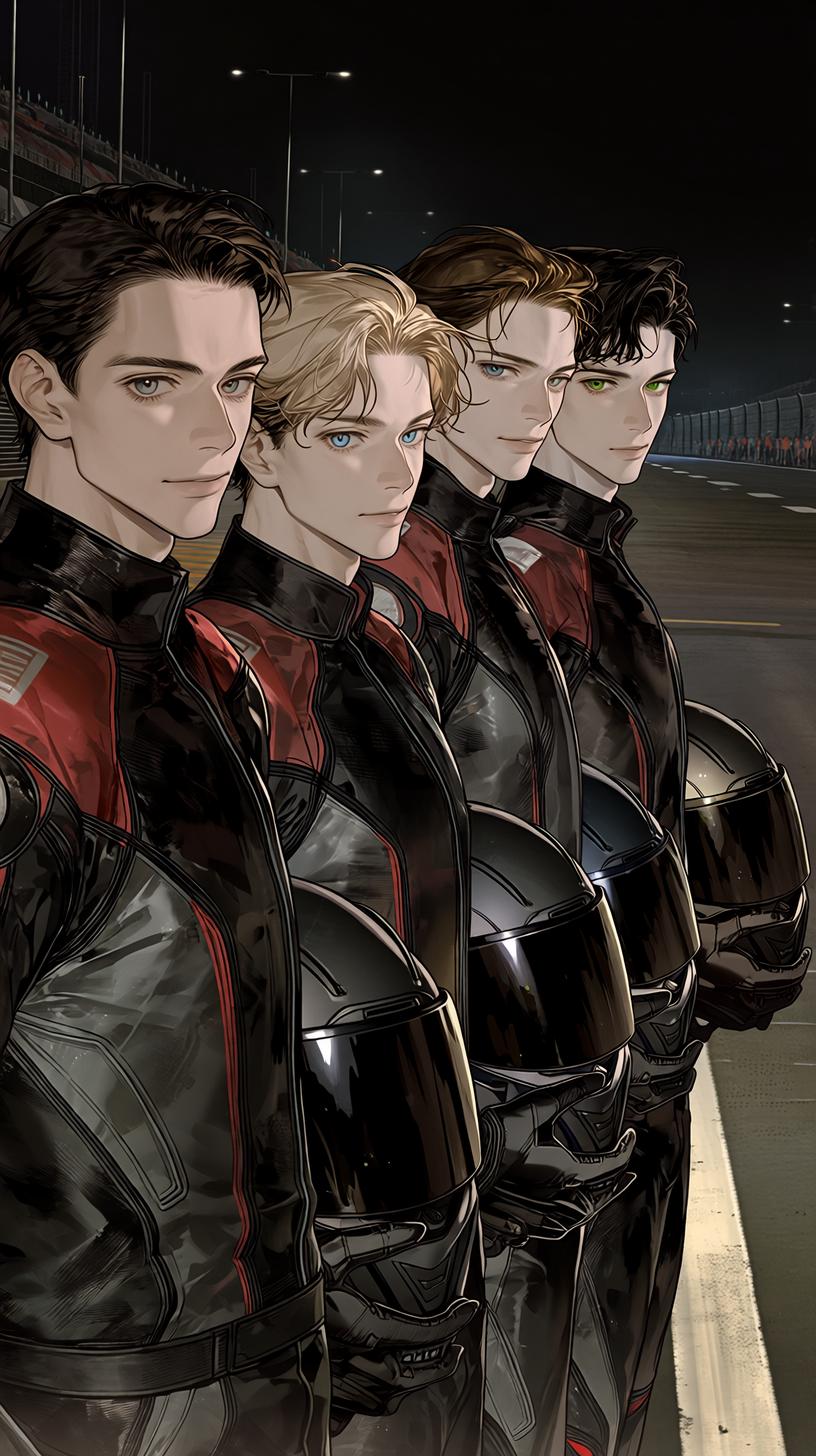 Your four arrogant motorcycle racers thumbnail
