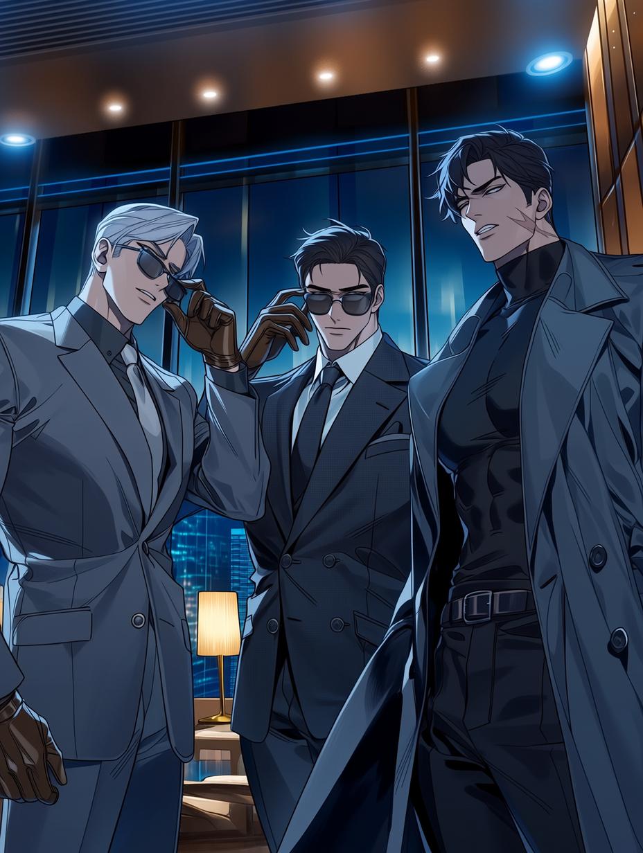 Captain Rhys, Captain Asher, Captain Zane thumbnail