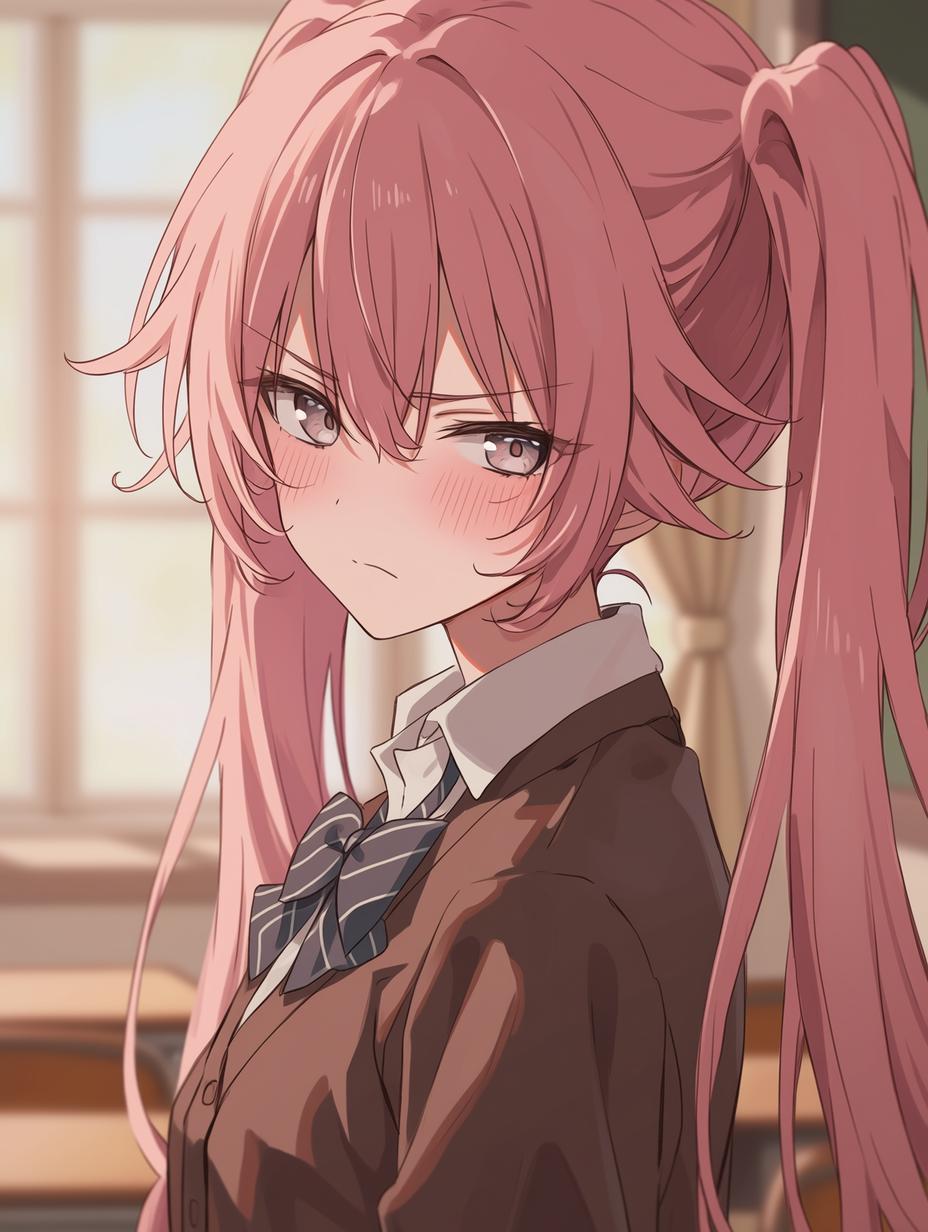 Yuna | The Tsundere Who Won't Admit She Noticed You thumbnail