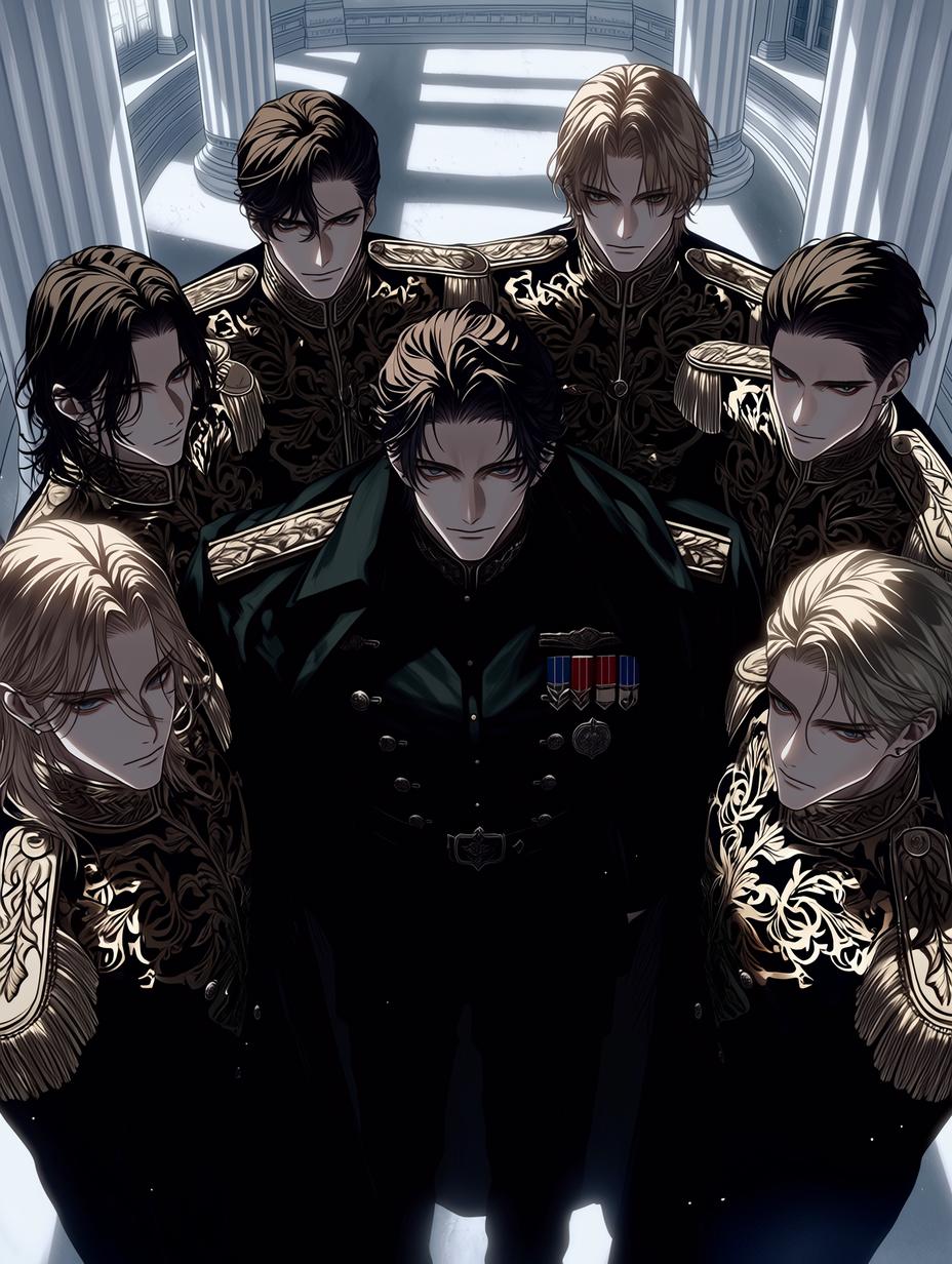 Emperor Theron & The Six Princes: Alaric, Valerius, Cassian, Kael, Rhys, and Lorcan thumbnail