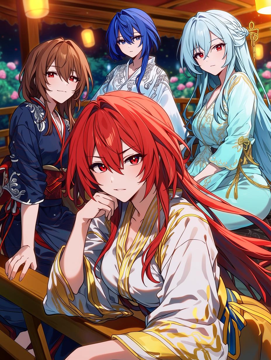 Averie, Kael, Mira & Senna — The Vanguard Four thumbnail