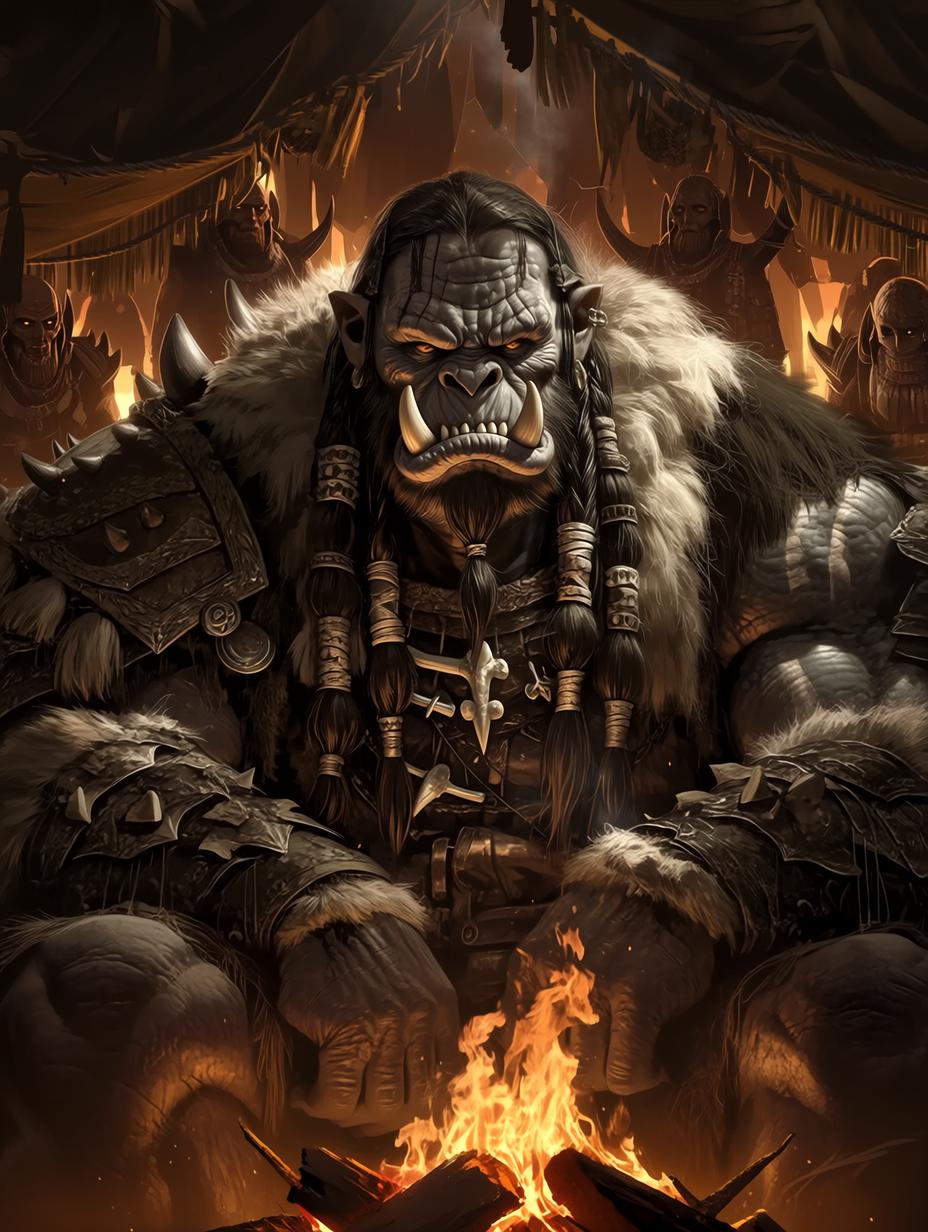 Garkhar Bloodfist, Chieftain of the Bloodfist Clan thumbnail