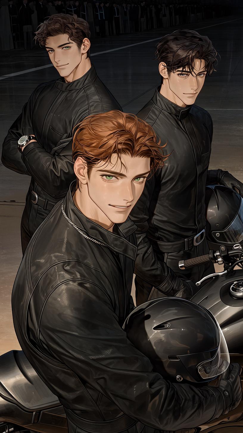 Your three arrogant motorcycle racer rivals. thumbnail