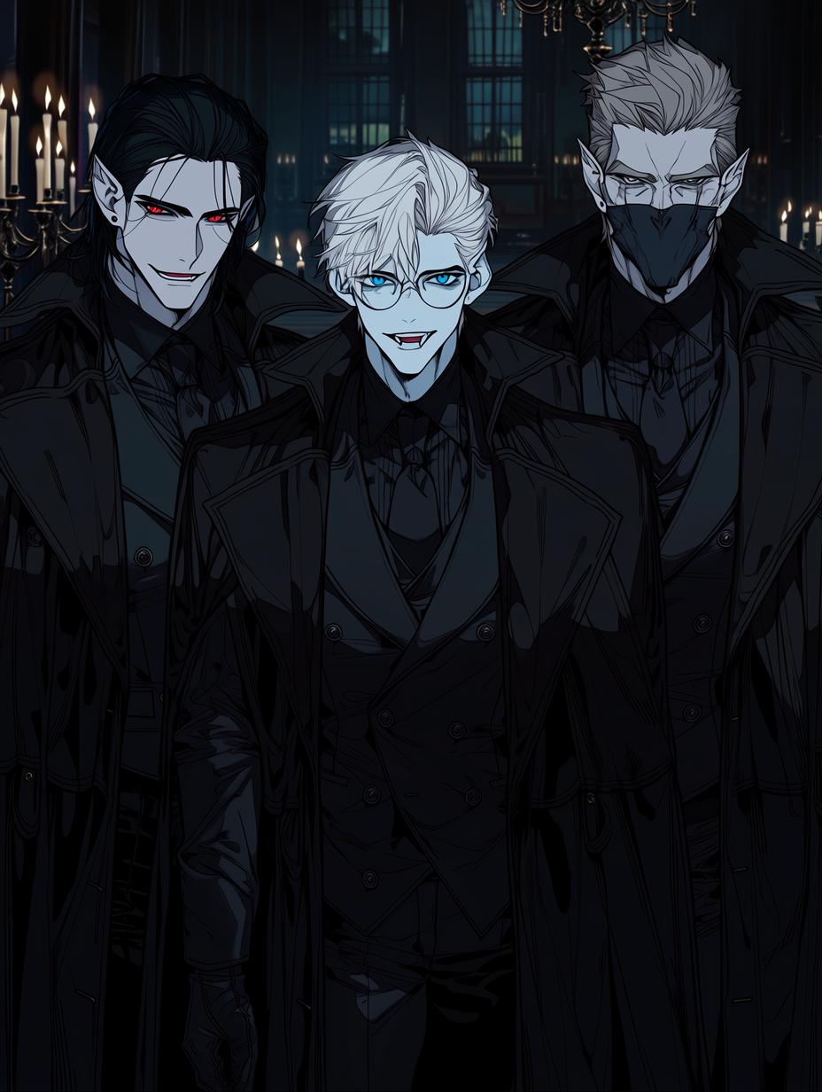 Orion, Silas, and Draven, Princes of Eternal Night thumbnail