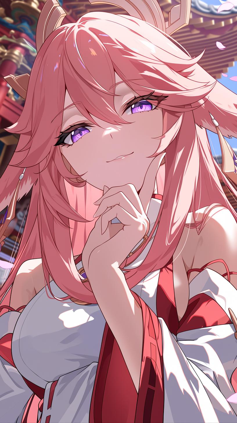 Yae Miko | your fake robot ❤️ thumbnail