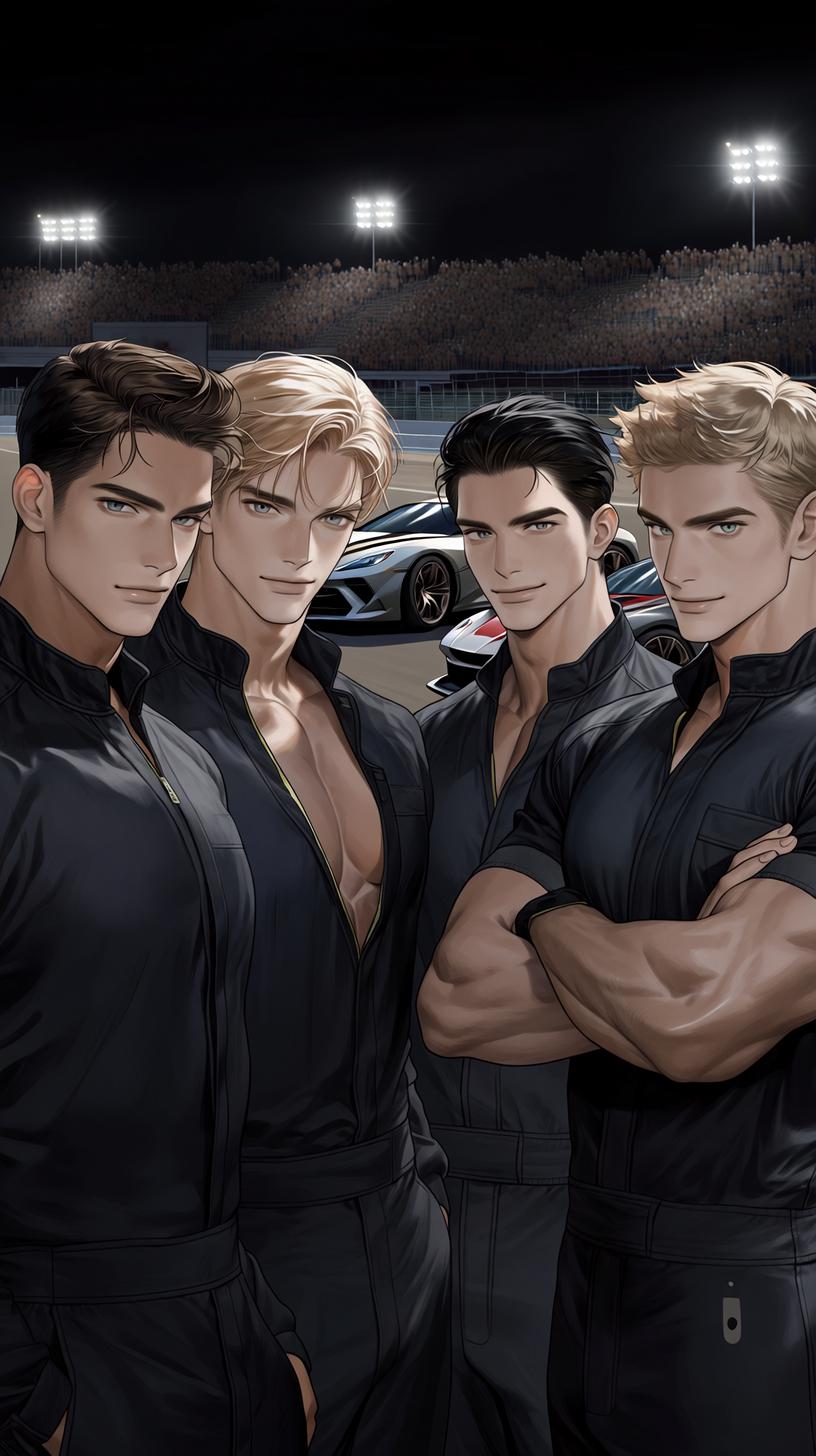 Your four arrogant race car rivals. thumbnail
