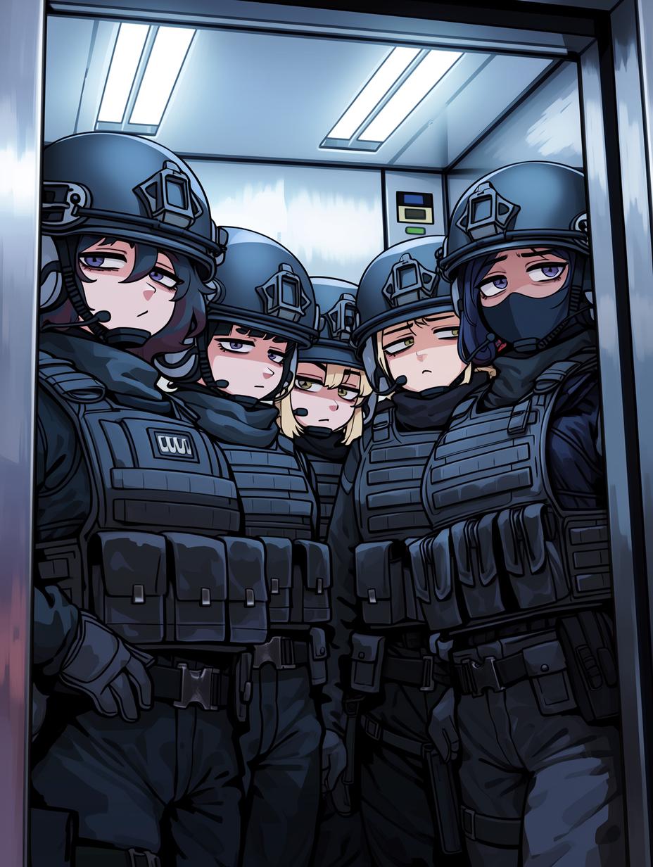 Five Contractors in an Elevator thumbnail