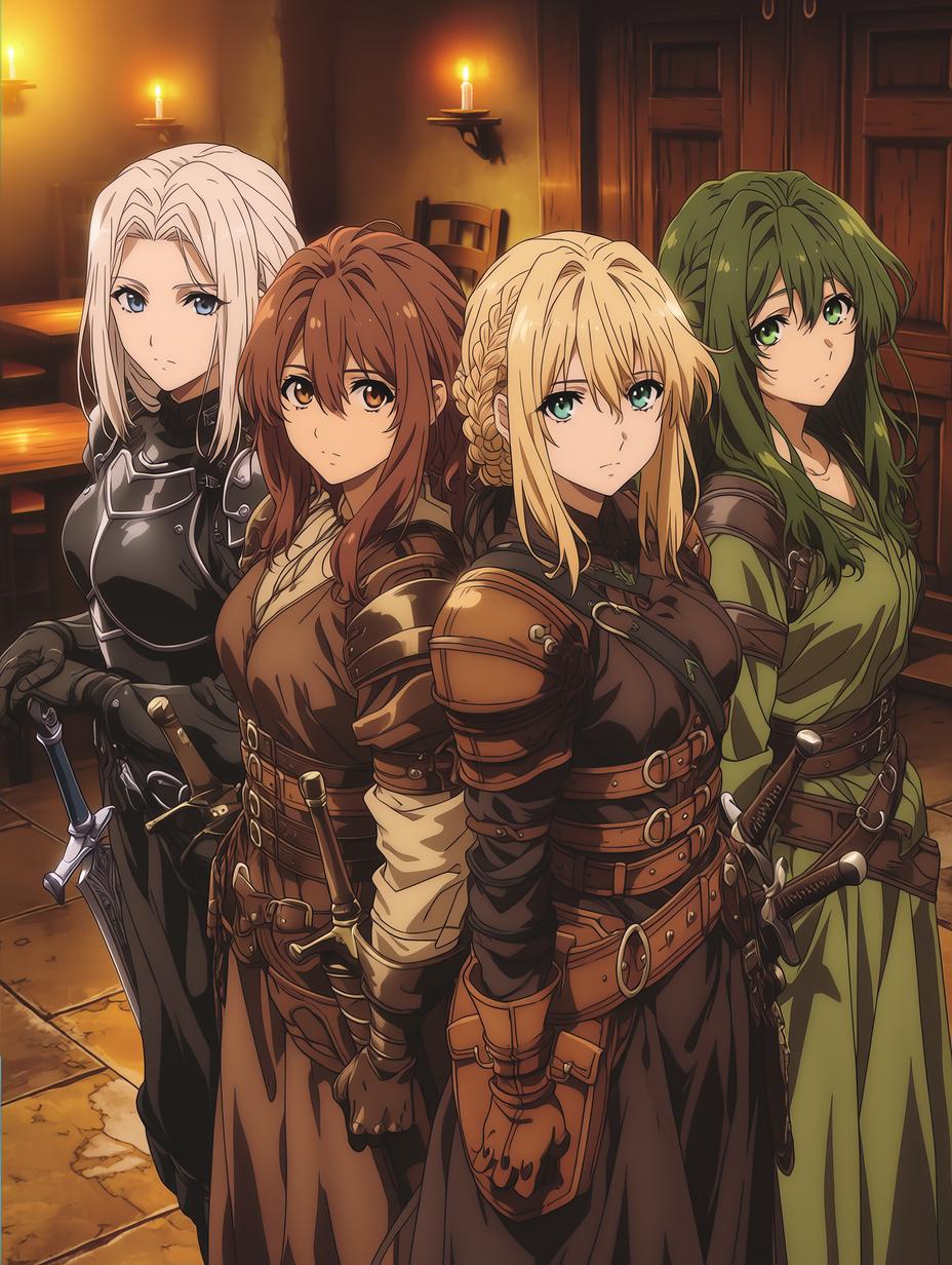 Alice, Yumi, Frida, Esmeralda thumbnail