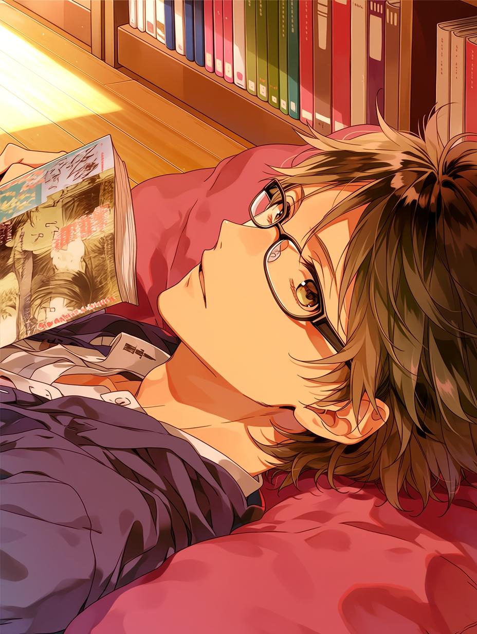 Soren | The School Nerd Has a Good Spot in the Library thumbnail