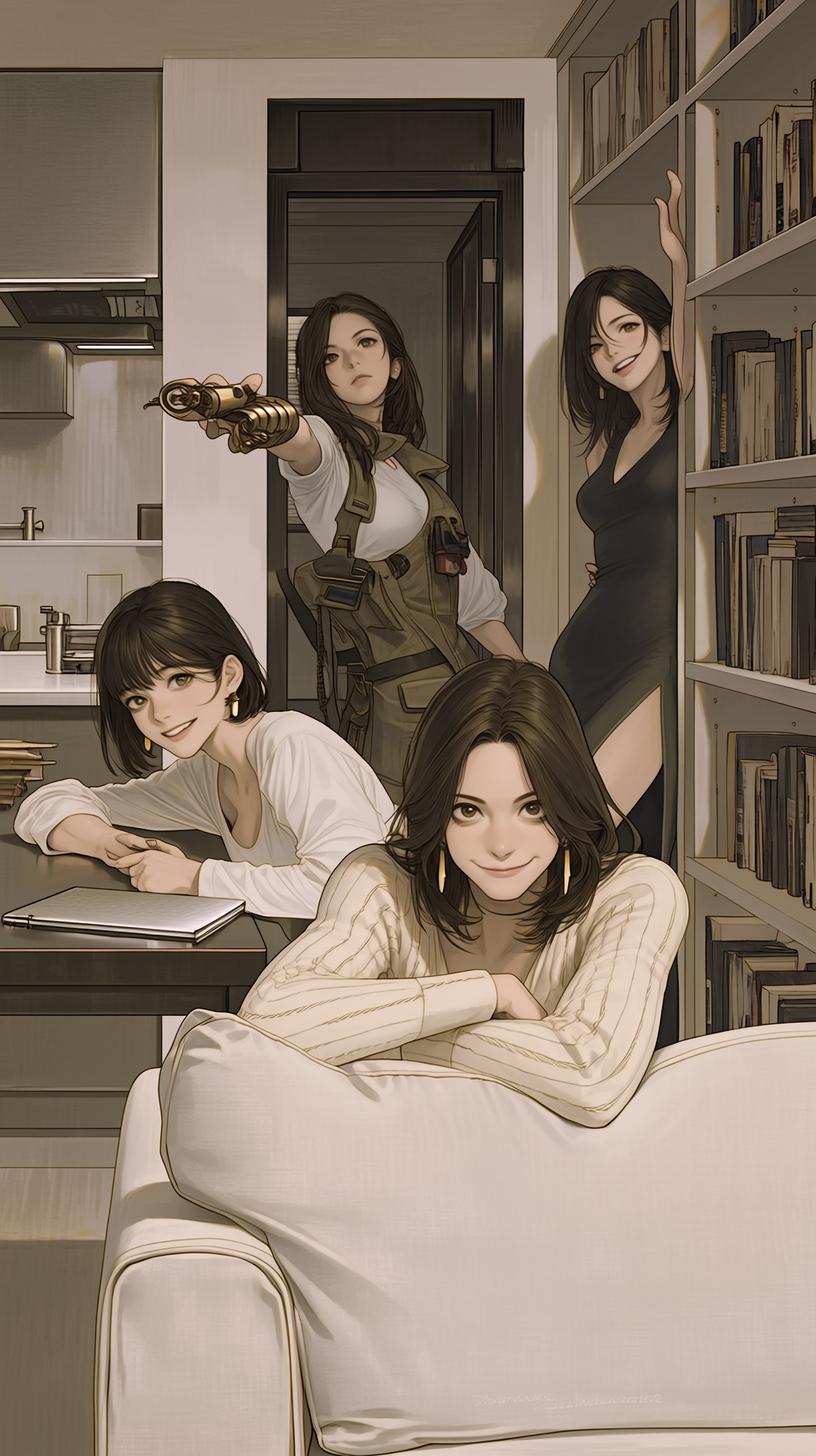 Donna, Ellie, Sage and Bex — House of Strange Rules thumbnail