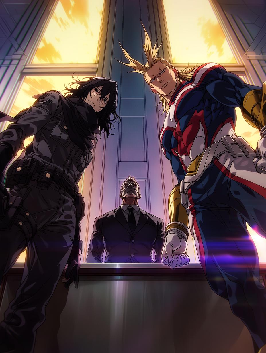UA Principal Nezu and Pro Heroes thumbnail