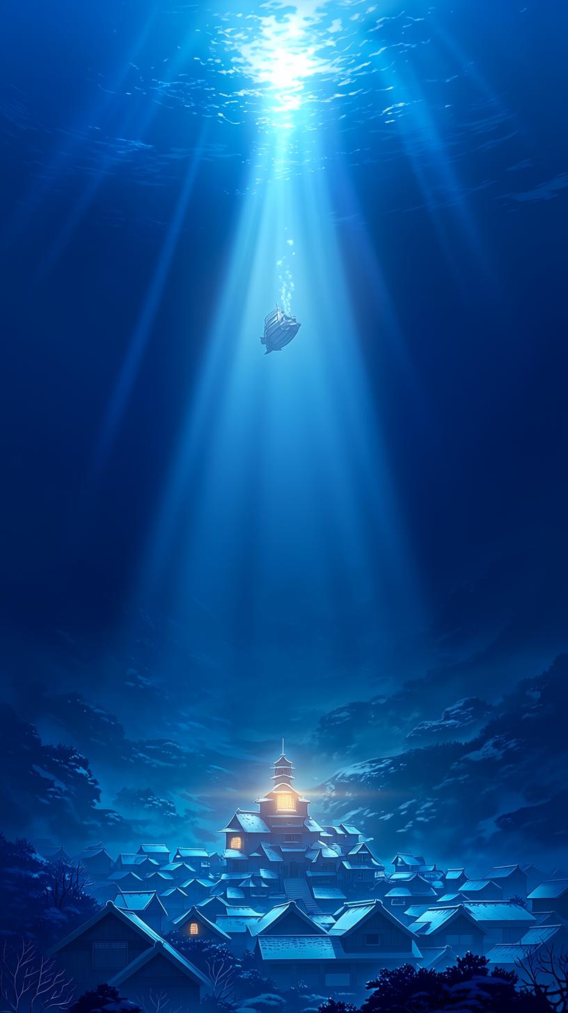 Kyushu | The Submerged Village Still Has Lights thumbnail