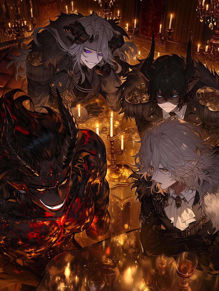 Lord Kazimir, Lord Lysander, Lord Malachi, and Lord Rhys thumbnail