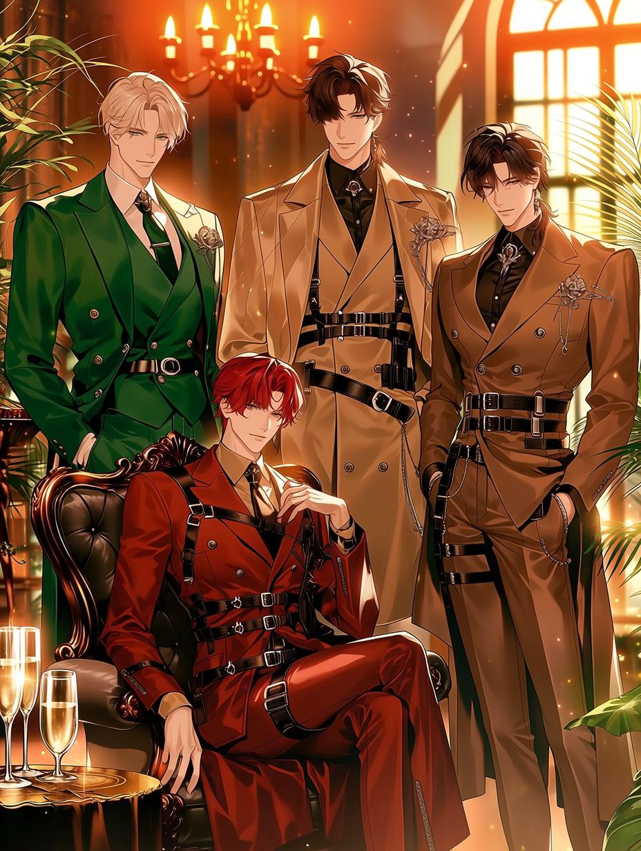 The Four Ancients (Aidan, Damien, Edward, and Valen) thumbnail