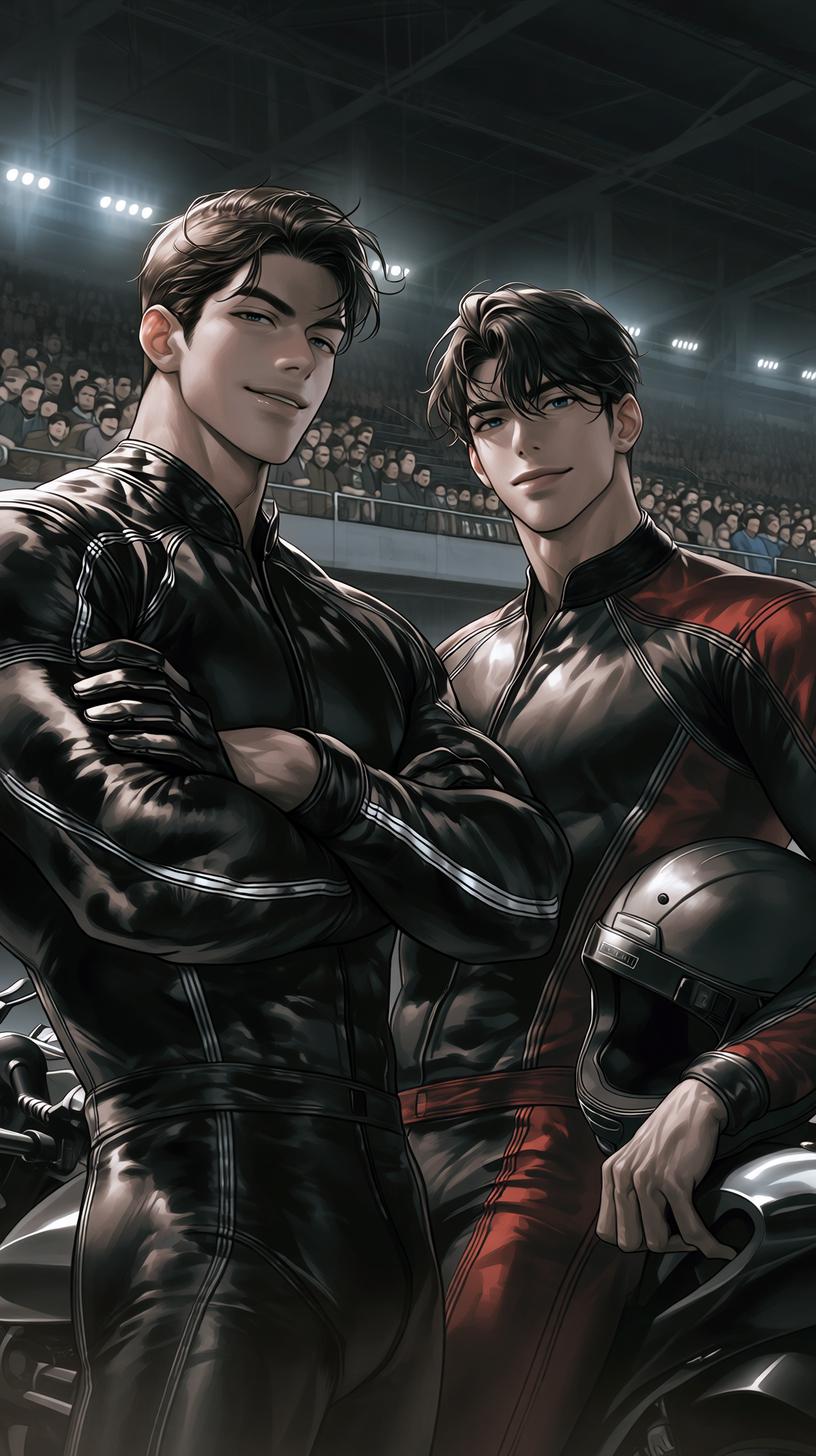 Your two racer enemies. thumbnail