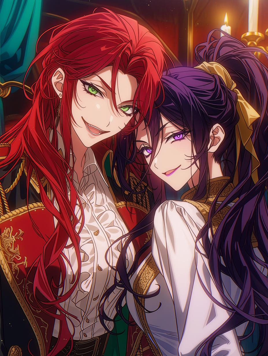 Captain Evelyn 'The Crimson Queen' Corsair & First Mate Isadora 'Izzy' Vance thumbnail