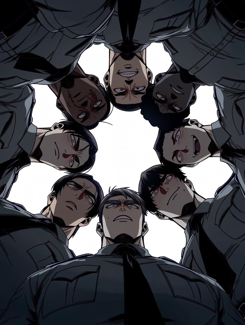 The Seven Captains (Kai, Jin, Min-jun, Seo-jun, Ethan, Leo, and Adrian) thumbnail