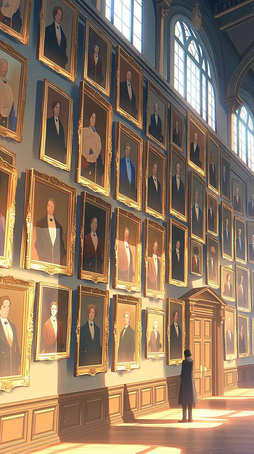 The Portrait Gallery | They're All Looking the Same Direction thumbnail