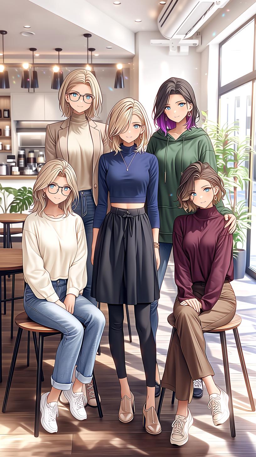 Eleanor, Tessa, Miranda & Sophia | Quadruplet Step-Sisters thumbnail