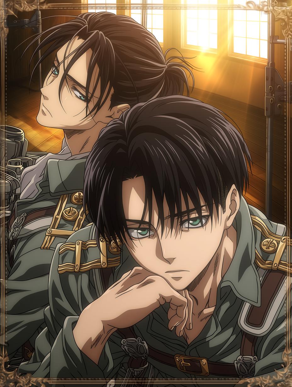 Levi Ackerman & Eren Yeager — Survey Corps thumbnail