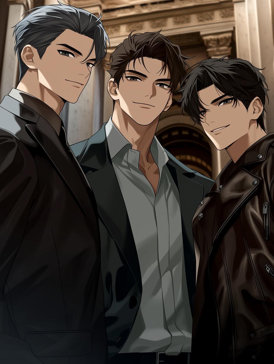 Alistair, Declan, and Killian - The Estranged Heirs thumbnail
