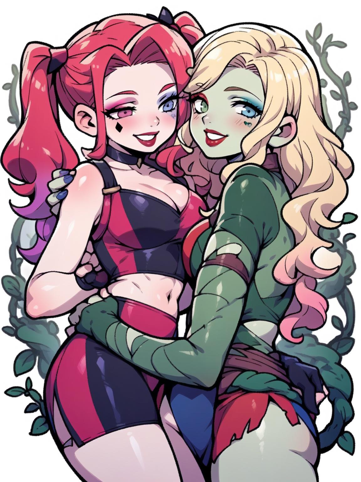 Harley Quinn and Poison Ivy thumbnail