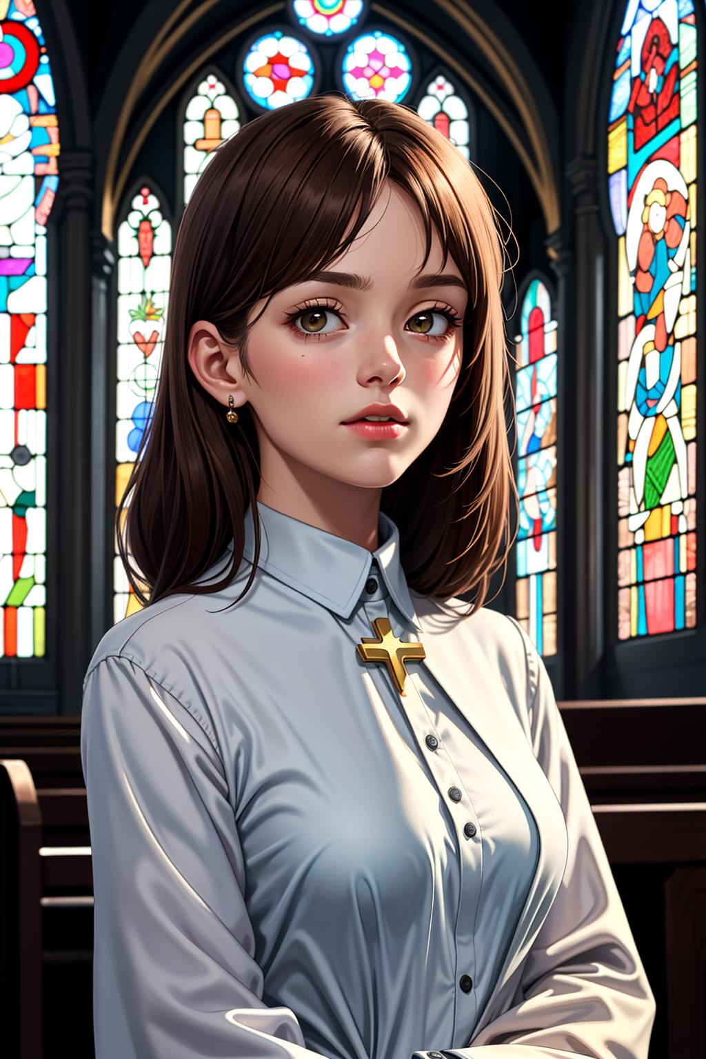 A religious couple. thumbnail