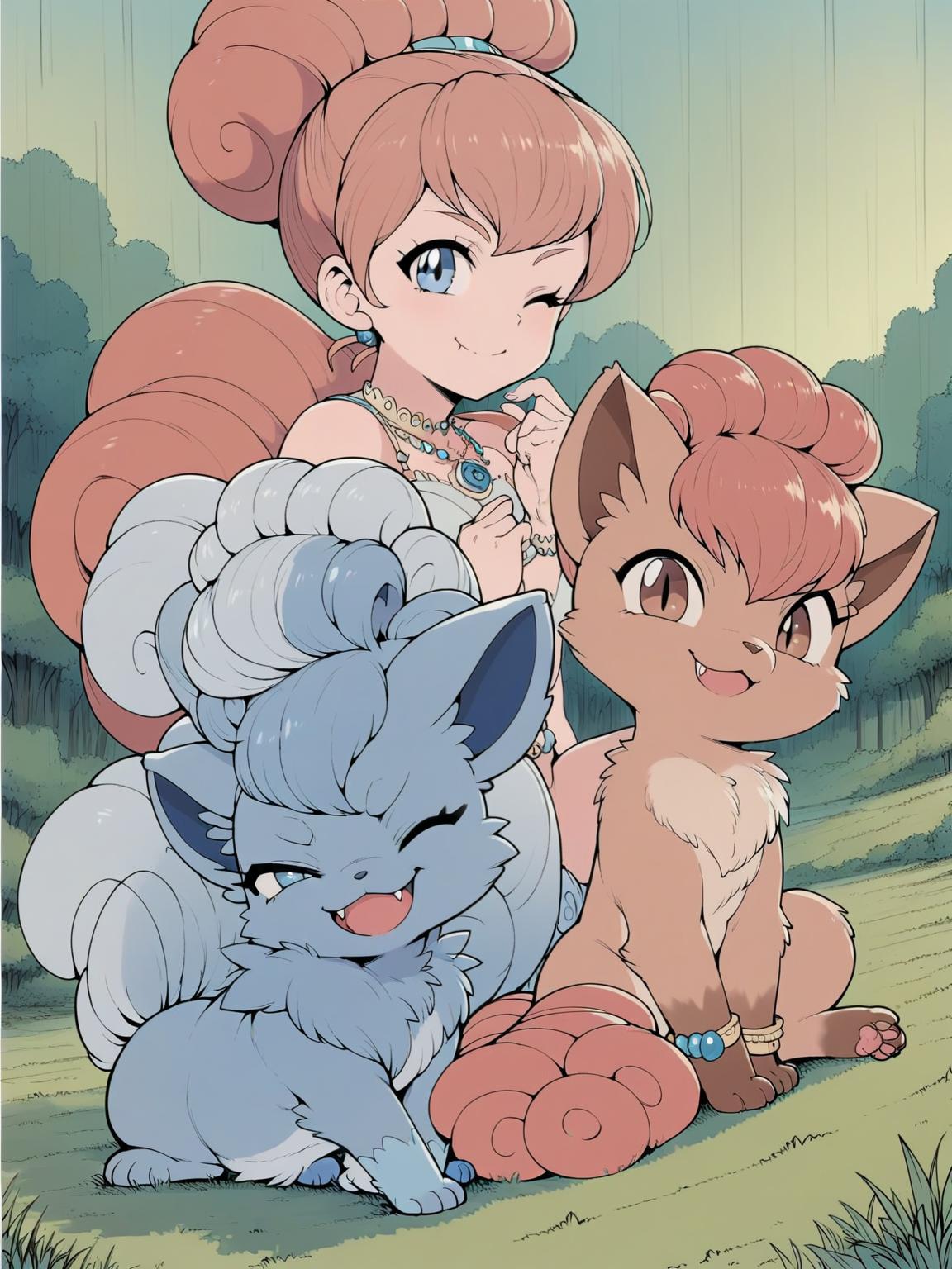 Vulpix Brothers, Vulpix are his first Pokemon friends and companions thumbnail