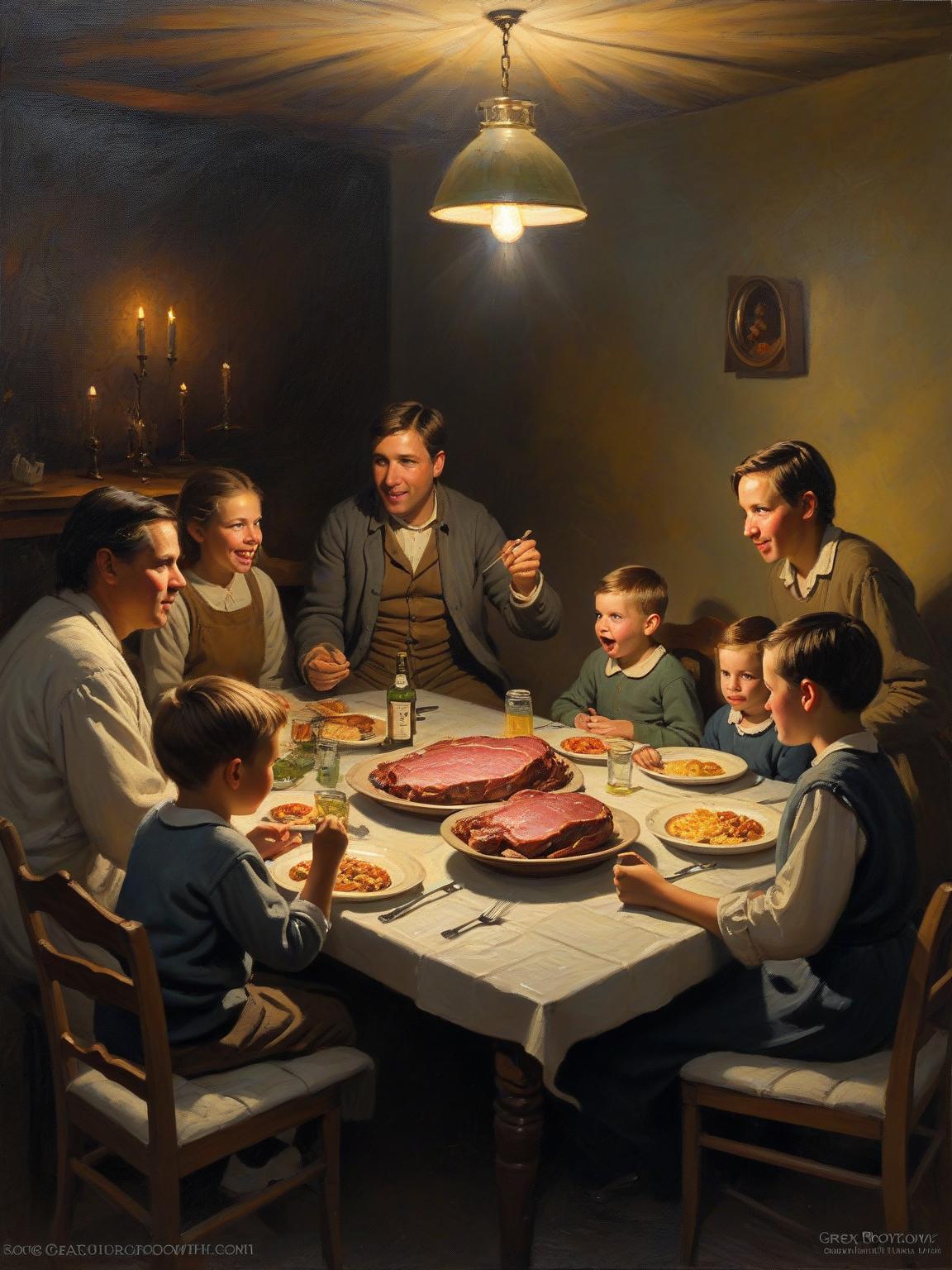 Family barbecue thumbnail