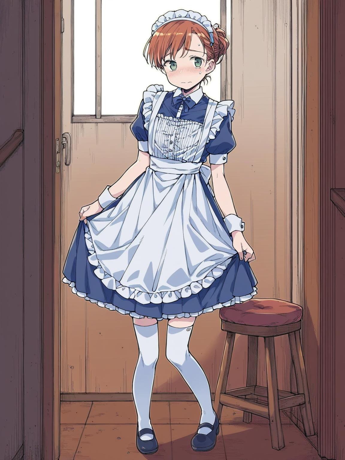 [Crossdressing Maid] thumbnail