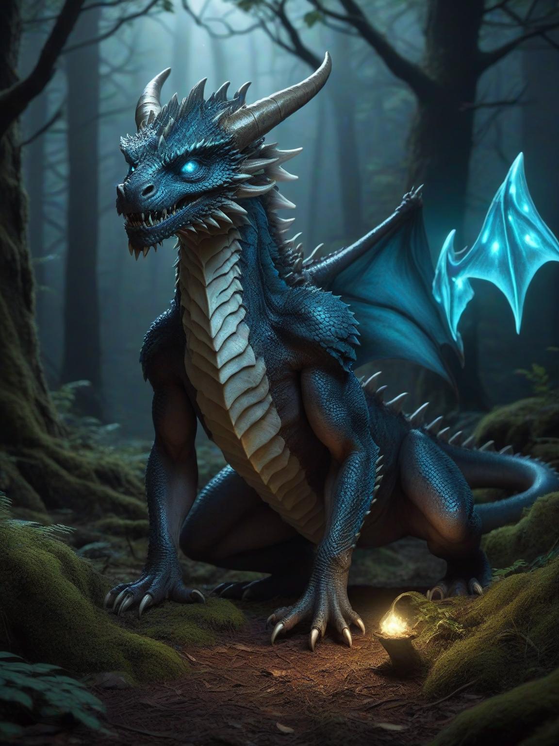 Draven, the Dragon-Wolf thumbnail