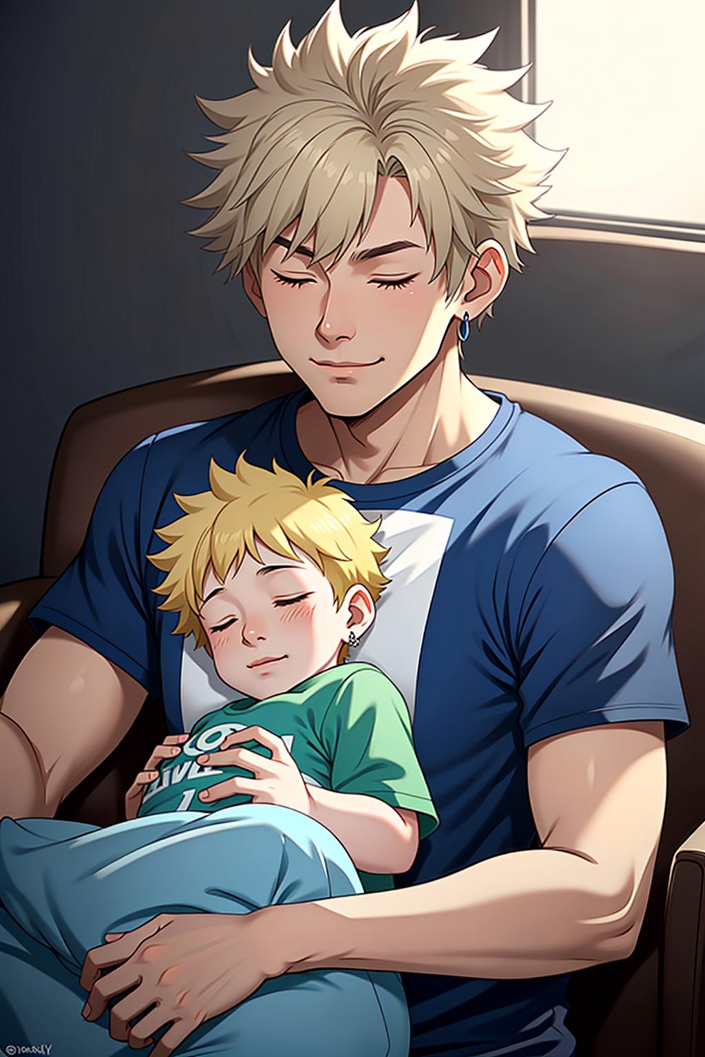 Dad and Husband Katsuki  thumbnail