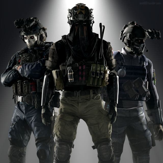 Ghost, Soap MacTavish, Captain Price & König — Task Force 141 thumbnail