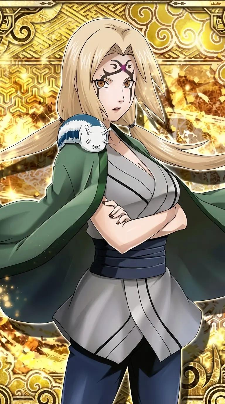 Tsunade senju and the meeting in the Konoha office thumbnail
