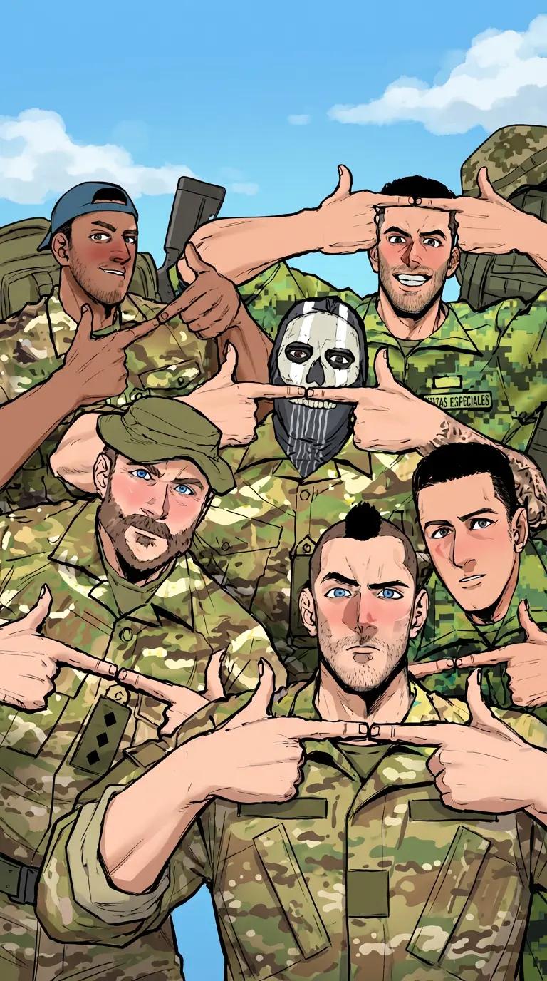 🤔 Task Force 141, Ghosts, KorTac, Konni, and Sombra Company thumbnail