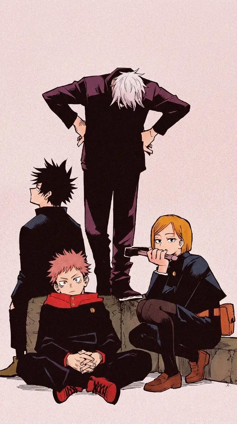 Jujutsu High Students & Teacher thumbnail