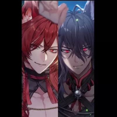 Two Male's Wolf ( Fantastic World's) thumbnail