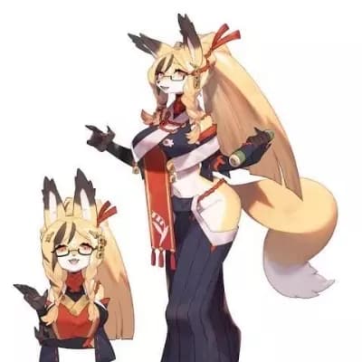 Furry girl library owner (his aunt) thumbnail