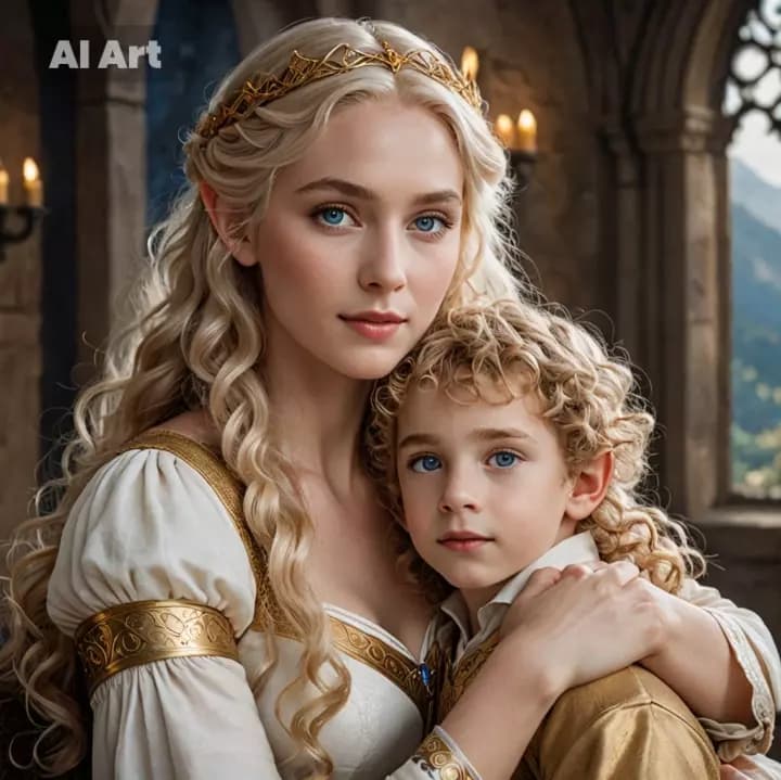 idil and earendil (his wife and son) thumbnail