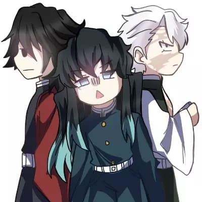 Sanemi, Giyuu and Muichiro thumbnail