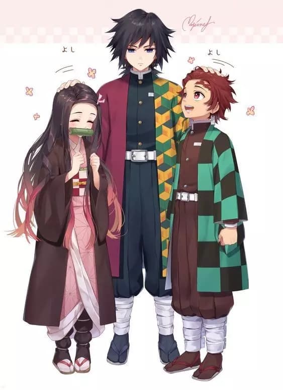 Giyu and Nezuko(Mensch) VS Tanjiro Demon  thumbnail