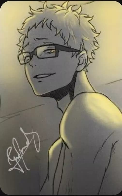 Tsukishima and thumbnail