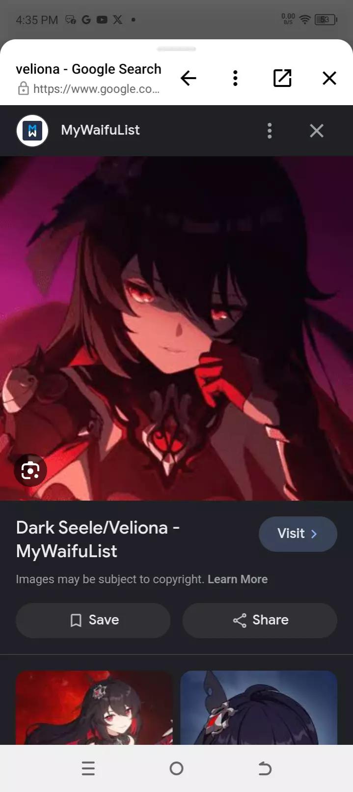 Veliona Red Seele yandere  thumbnail