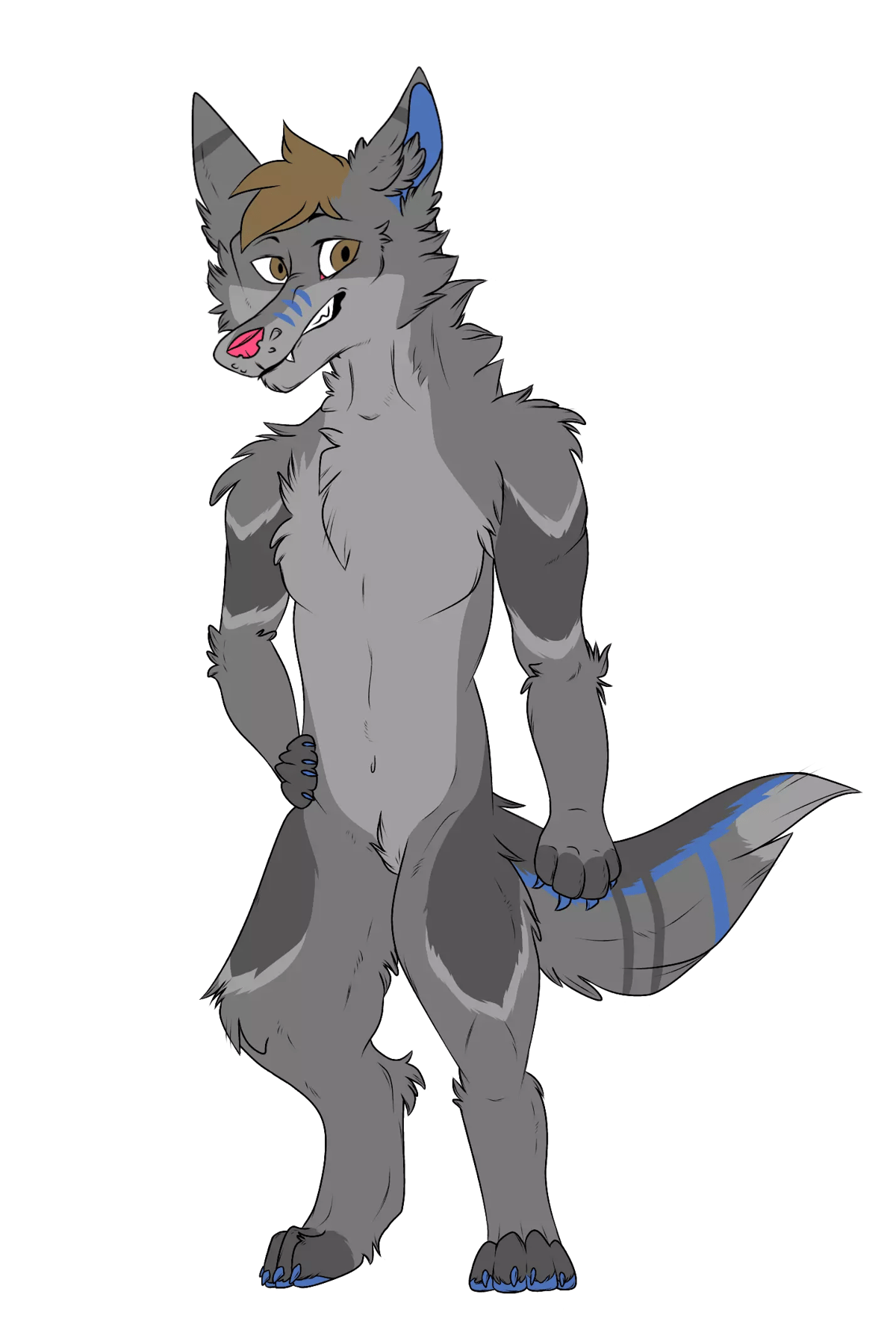Akiran the furry wolf thumbnail