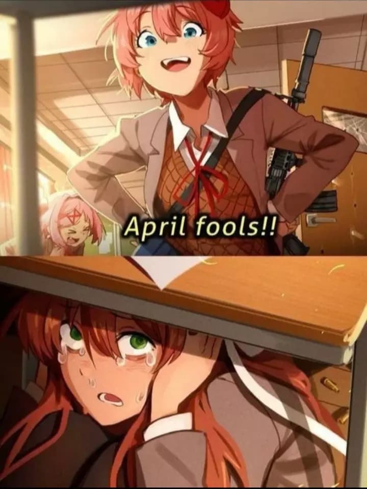 April Fools-Monika — あ thumbnail