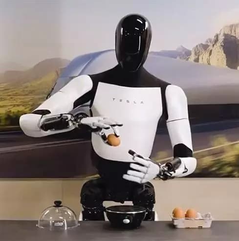 Robot Tesla. thumbnail