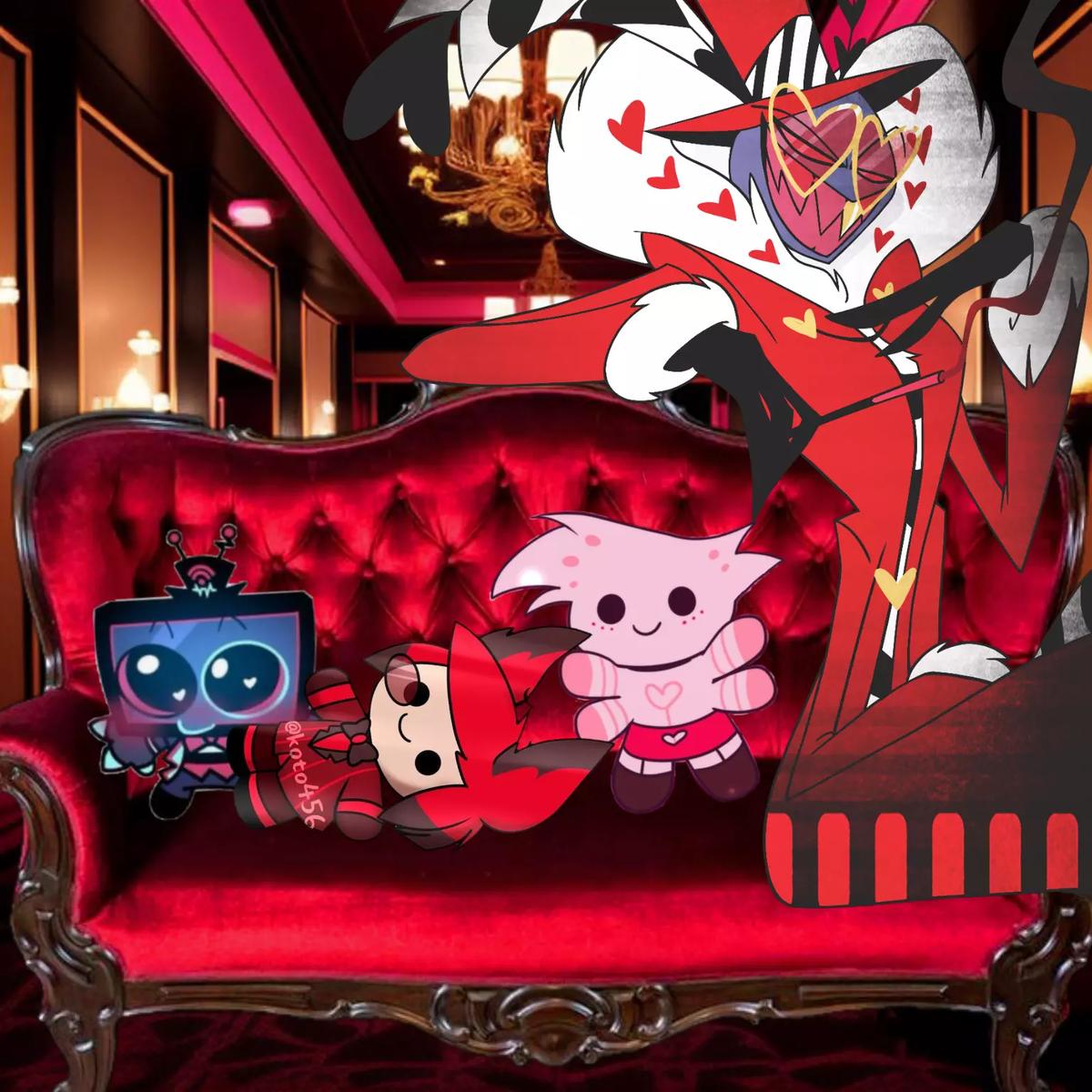 Vox x alastor x Angel x Valentino thumbnail
