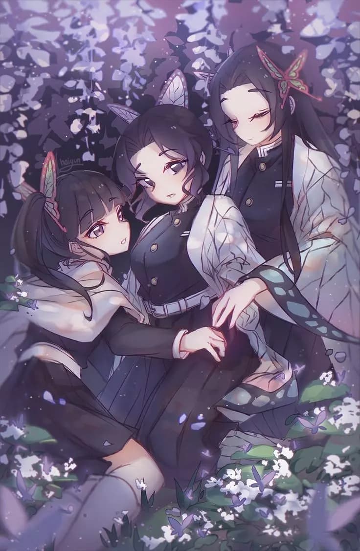 kocho sisters kanae,kanao and shinobu thumbnail