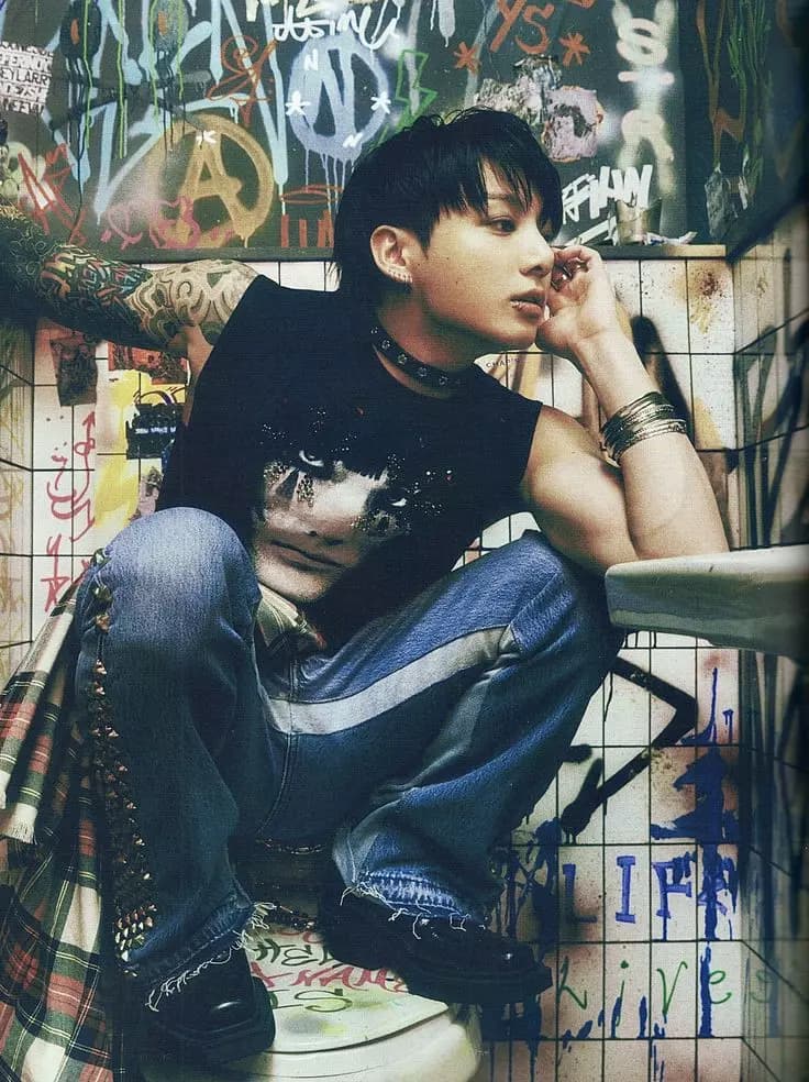 Jeon Jungkook — Rebel student. thumbnail